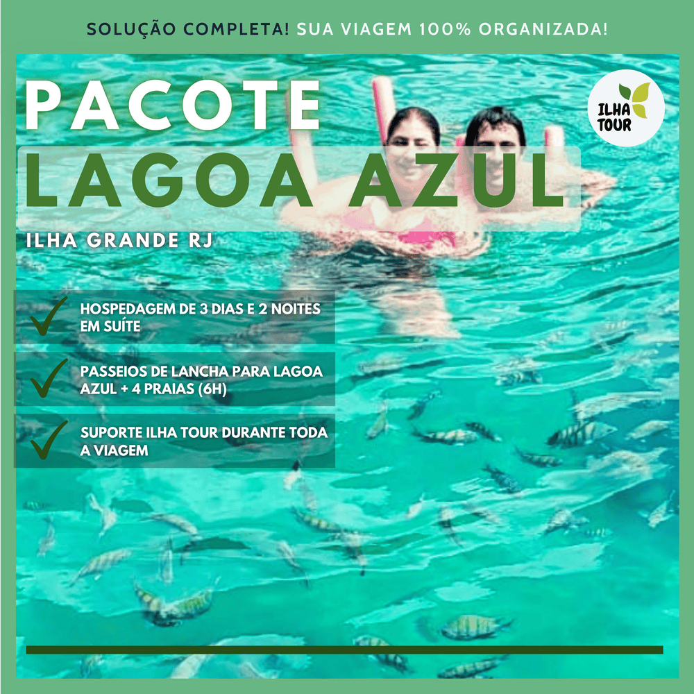 PACOTE LAGOA AZUL