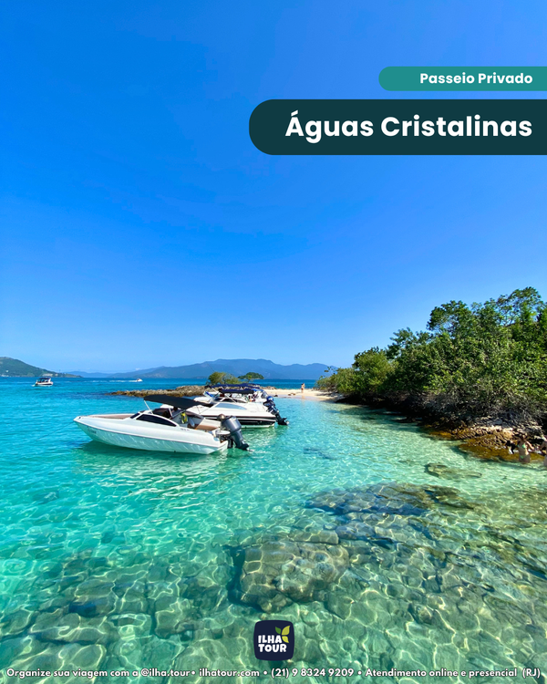 Águas Cristalinas - Passeio de Lancha Privado