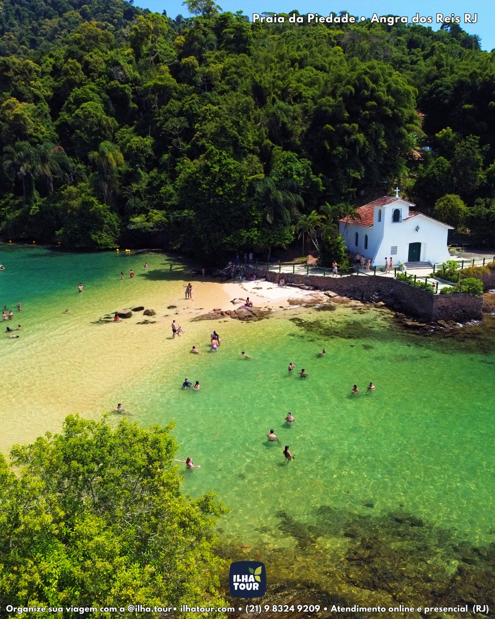 Pacote Descubra Ilha Grande — pacote de viagem para a Ilha Grande, com a Ilha Tour