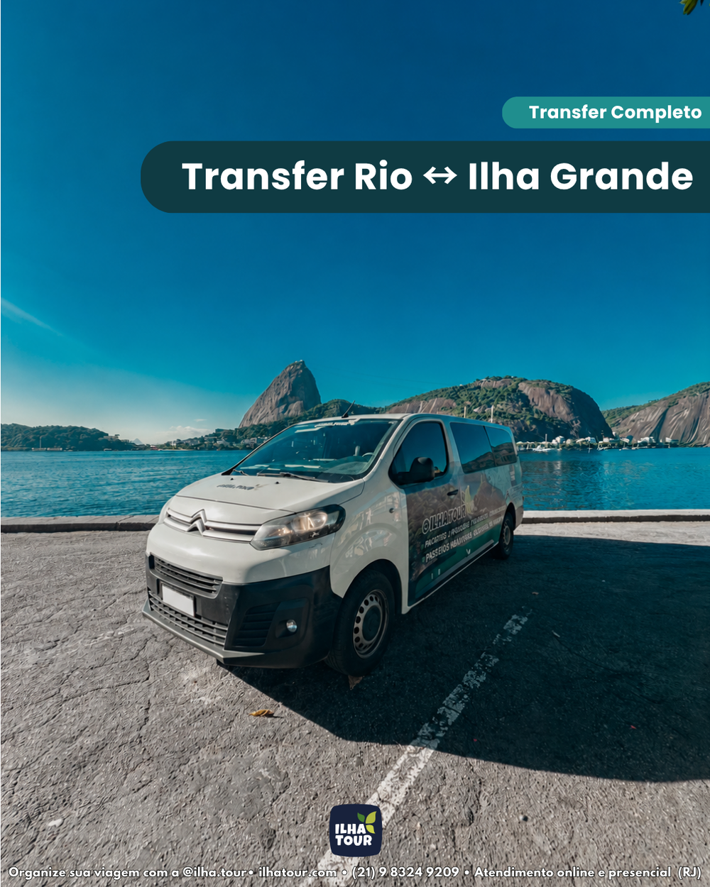 Transfer Privado · Ilha Tour