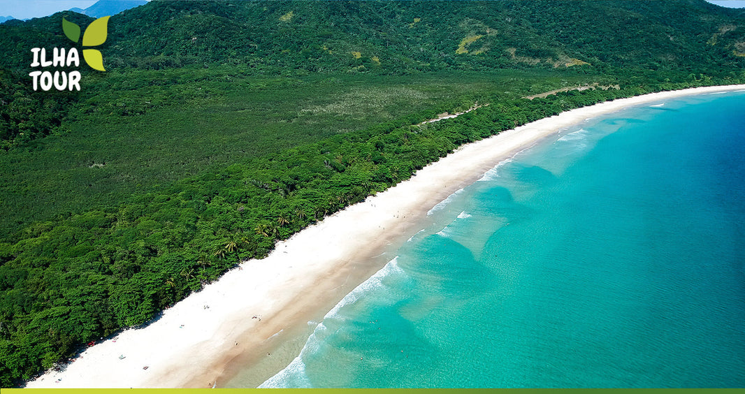 Praia de Lopes Mendes na Ilha Grande, eleita a 13ª ilha mais bonita do mundo em 2026